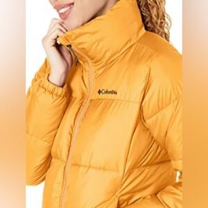 Columbia Golden zip up puffer Jacket